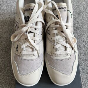 New Balance 550 Linen/Gray Size 10